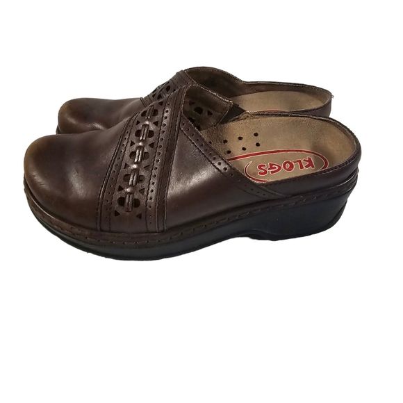 Klogs Womens Slip On Walking Shoes Nursing Clogs Casual Work Slip Resist 7.5 - Picture 2 of 5